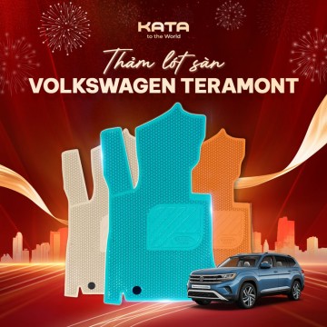 Thảm Lót Sàn Ô Tô Volkswagen Teramont 2021-2025 SUV 7 chỗ
