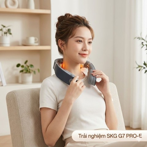 Máy Massage Cổ SKG G7 PRO-E Xua Tan Đau Mỏi Vai Gáy Từ KATA360