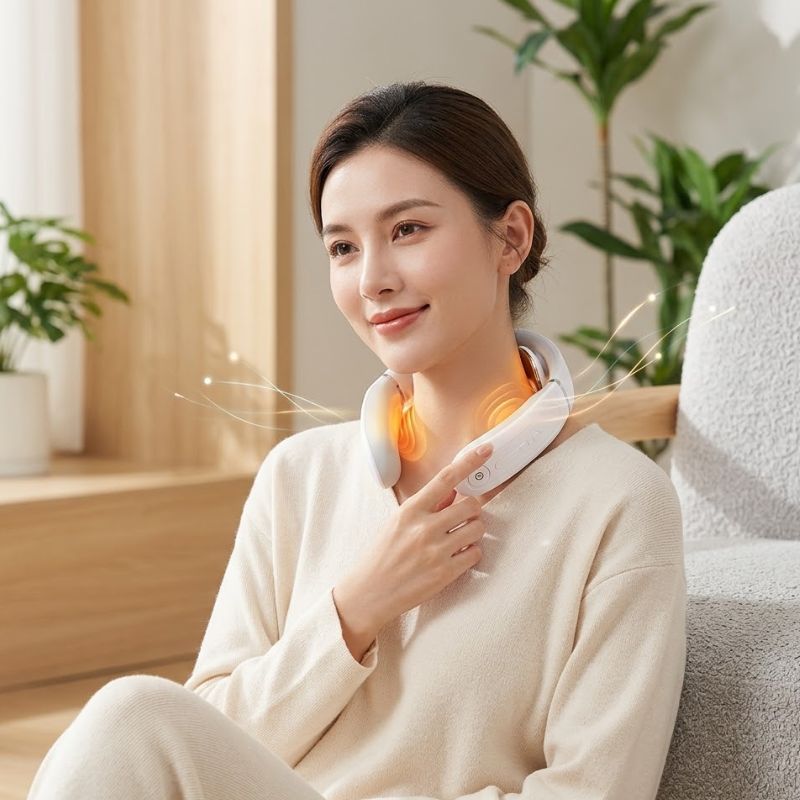 Tính năng tự động của Máy massage cổ SKG 4356E ngắt thông minh