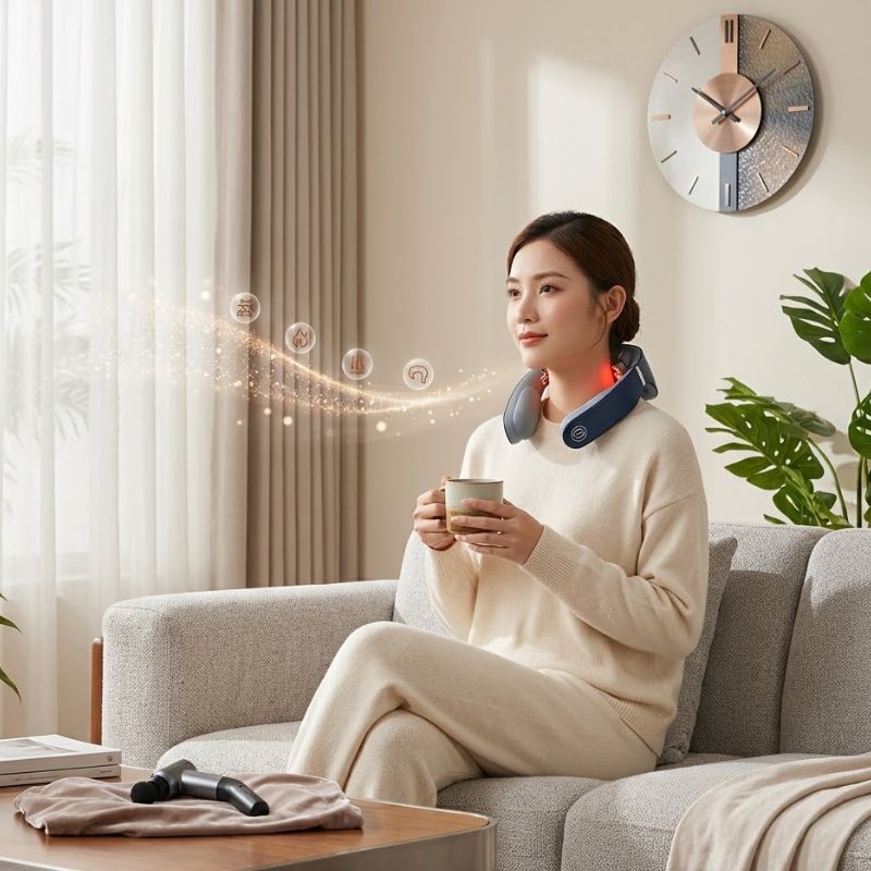 SKG G7 PRO-E có ba mức nhiệt độ tùy chỉnh linh hoạt từ 37°C đến 43°C