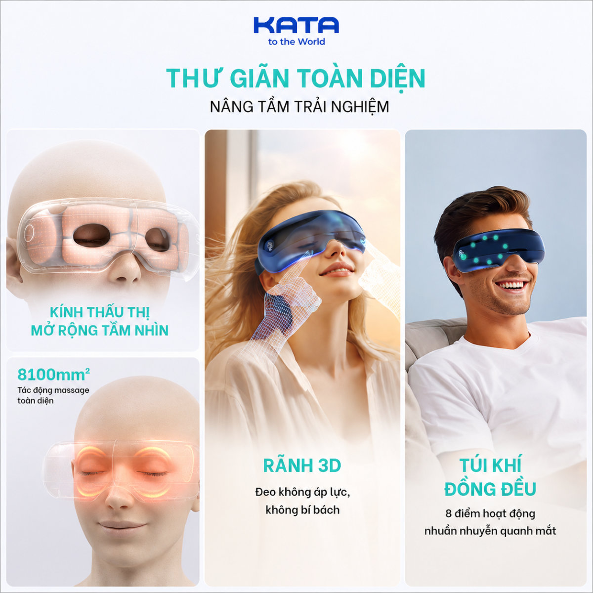 Máy massage SKG E3 Pro giúp thư giãn toàn diện