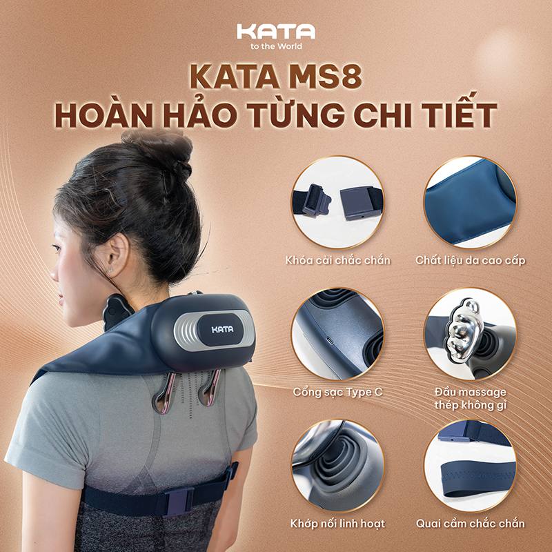 Thiết kế của KATA MS8 hoàn hảo đến từng chi tiết