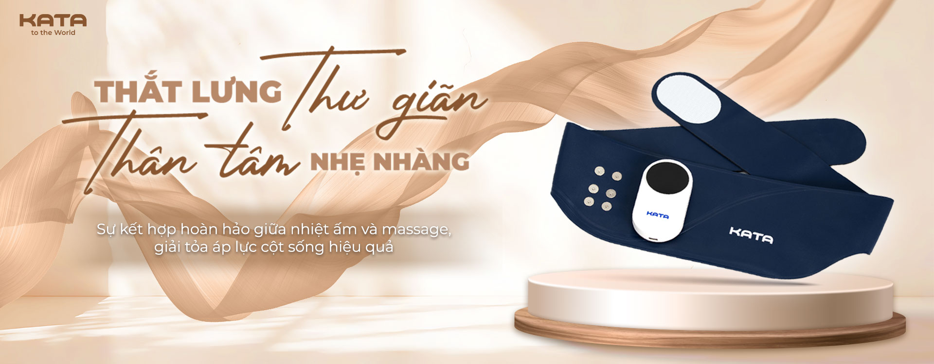 Máy massage lưng & bụng