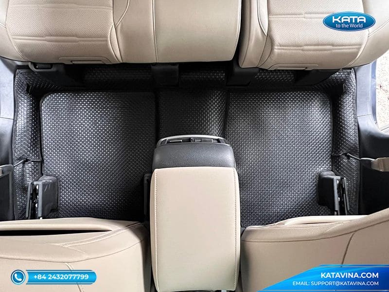 Thảm lót sàn ô tô Honda CRV ghế hàng 2 full option